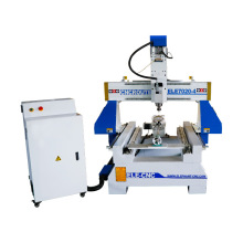 7020 Machinery Automatic CNC 4 Axis Wood Bead Engraving Making Machine for Wooden Toys